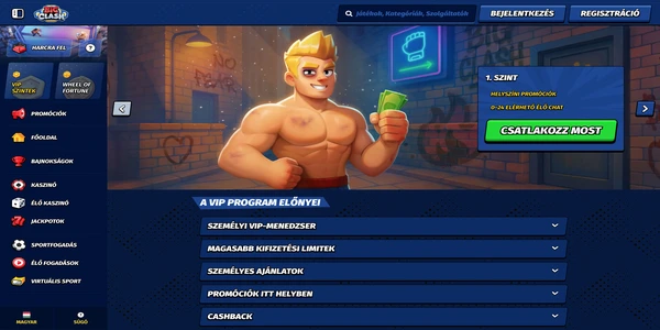 BigClash Casino VIP program on mobile